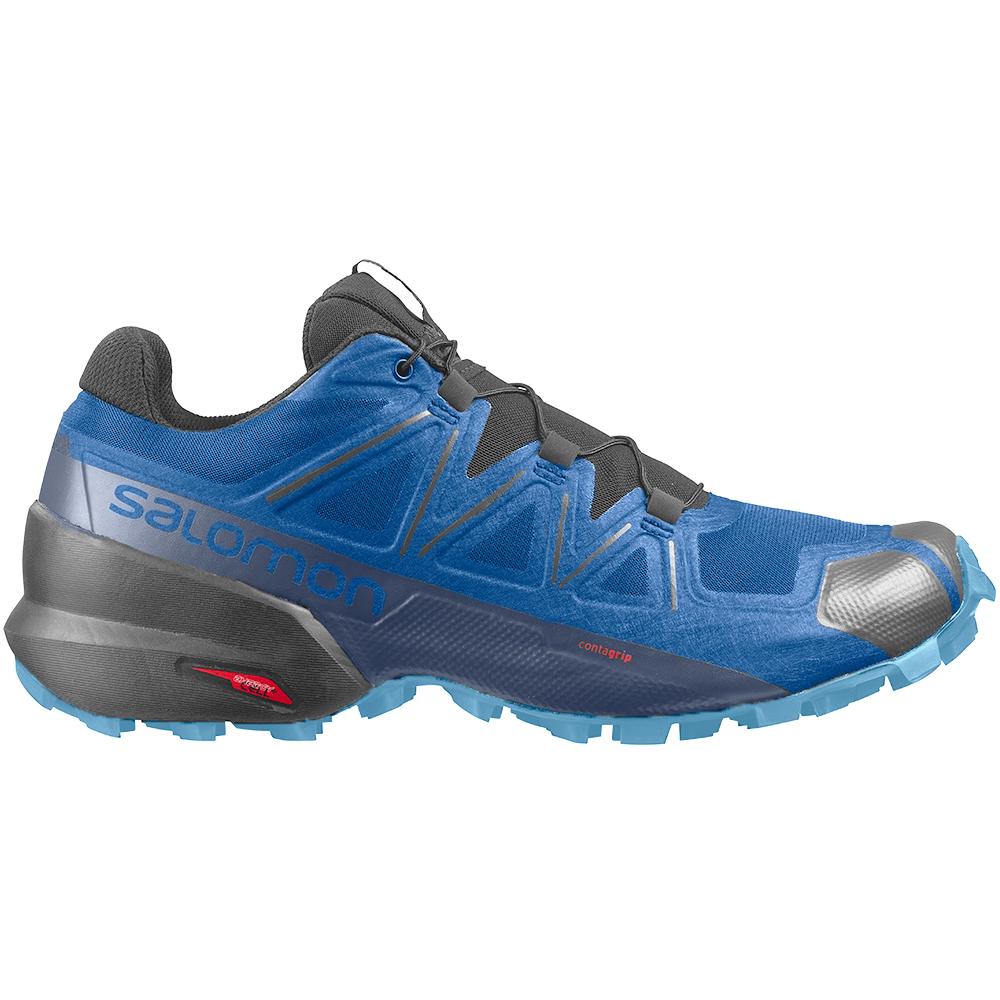 SALOMON SPEEDCROSS 5 Philippines - Men's Trail Running Shoes - Indigo | 502861-XSP